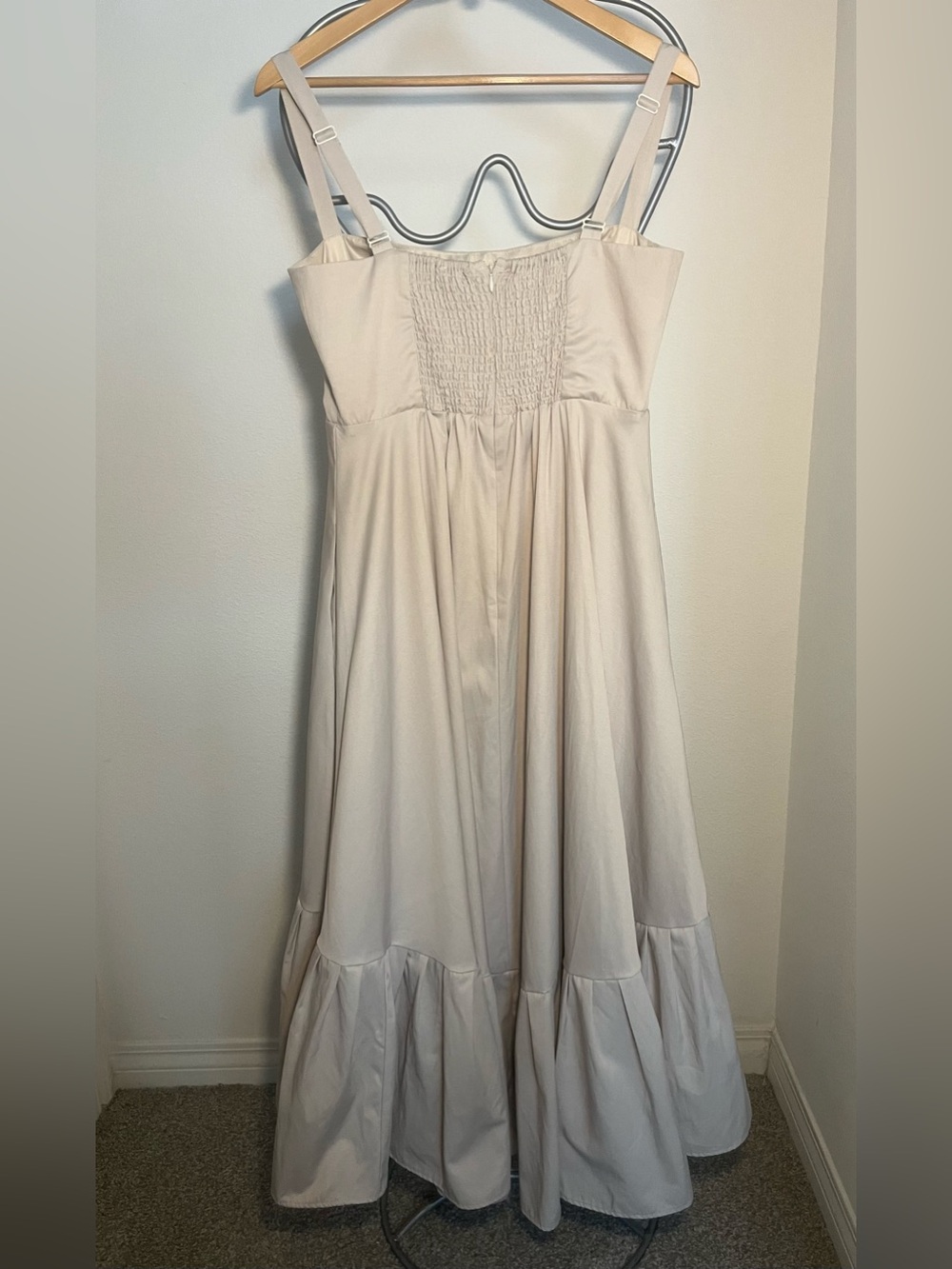 Mare Mare x Anthropologie Corset Top High Low Dress - Picture 2 of 13
